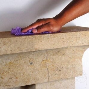 LTP Stone Care Kit - Kit completo per la cura di caminetti e piani di lavoro in pietra (pulisce, sigilla e mantiene)