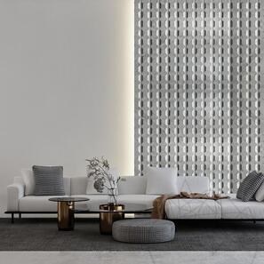 Lastra di Marmo Carrara White Stud M Design 2CM