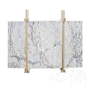Lastra Arabescato Polisat Marble (Bookmatch), 2 cm - Traslucido