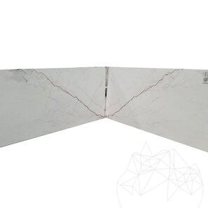 Lastra di Marmo Lucido Rosso Bosforo, 2 cm