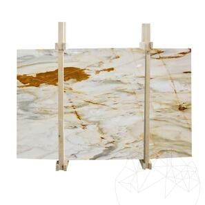 Lastra di marmo Calacatta Borghini lucido, 2 cm