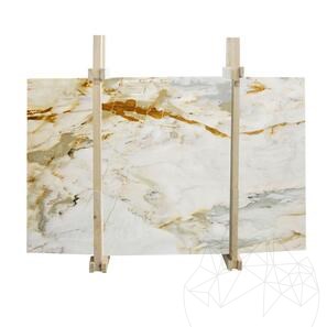 Lastra di marmo Calacatta Borghini lucido, 2 cm