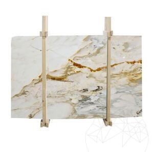 Lastra di marmo Calacatta Borghini lucido, 2 cm