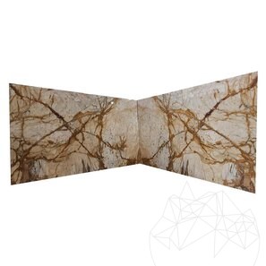 Lastra di marmo Calacatta Oro Lucido, 2 cm