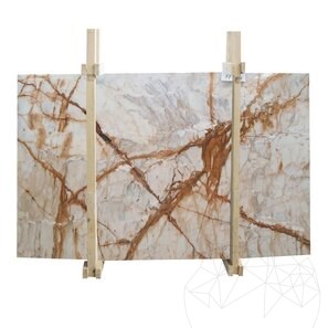 Lastra di marmo Calacatta Oro Lucido, 2 cm