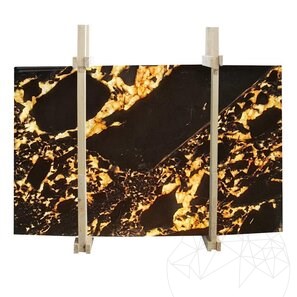 Lastra di marmo Bianco Caramello Lucido, 2 cm