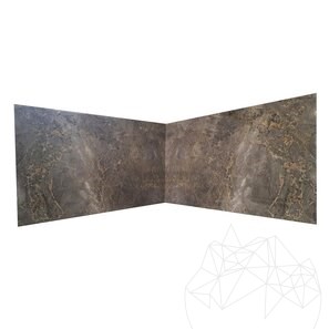 Lastra di marmo lucido Drago dorato, 2 cm