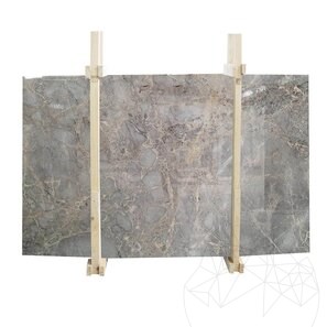 Lastra di marmo lucido Drago dorato, 2 cm