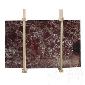 Lastra di marmo rosso Levanto lucido, 2 cm