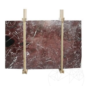 Lastra di marmo rosso Levanto lucido, 2 cm