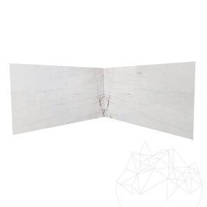 Lastra di marmo rosso venato lucido, 2 cm