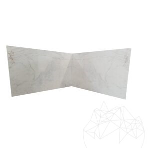 Lastra di marmo rosso venato lucido, 2 cm
