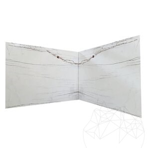 Lastra di marmo rosso venato lucido, 2 cm