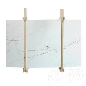 Lastra di marmo rosso venato lucido, 2 cm