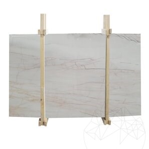 Lastra di marmo rosso venato lucido, 2 cm