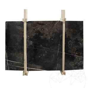 Lastra di marmo lucido Sahara Noir, 2 cm
