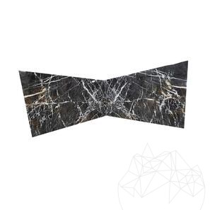 Lastra di marmo nero Spider lucidato 2 cm
