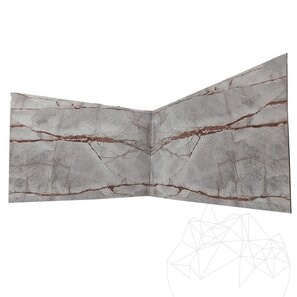 Lastra di marmo Symphony Grey Lucido, 2 cm