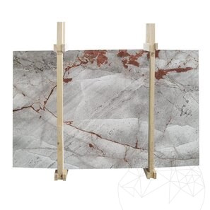 Lastra di marmo Symphony Grey Lucido, 2 cm