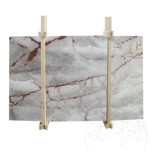 Lastra di marmo Symphony Grey Lucido, 2 cm