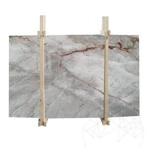Lastra di marmo Symphony Grey Lucido, 2 cm