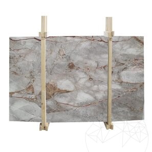 Lastra di marmo Symphony Grey Lucido, 2 cm