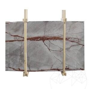 Lastra di marmo Symphony Grey Lucido, 2 cm