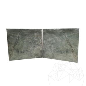 Lastra di marmo lucido verde Teos, 2 cm