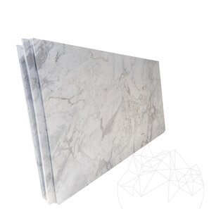 Lastra di marmo polisata marrone Volakas, 3 cm