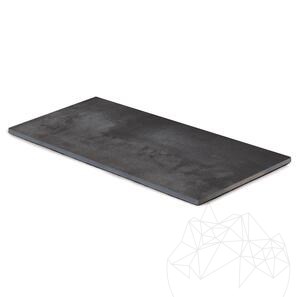 Pietra sinterizzata L'ALTRA PIETRA Metallico Black, 60 X 120 X 2 cm, R11 - Antiscivolo per uso esterno