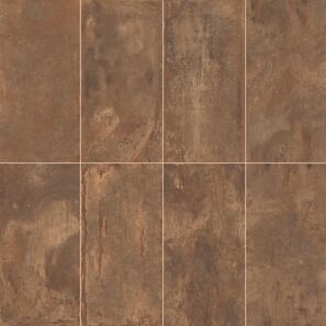 Pietra sinterizzata L'ALTRA PIETRA Metallico Corten Rust, 60 X 120 X 2 cm, R11 - Antiscivolo per uso esterno