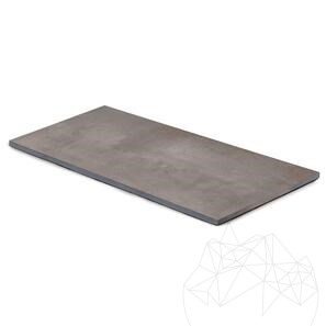 Pietra sinterizzata L'ALTRA PIETRA Metallico Dark Soul, 60 X 120 X 2 cm, R11 - Antiscivolo per uso esterno