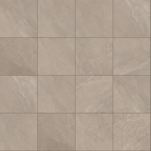 Pietra sinterizzata L'ALTRA PIETRA Modern Marble Light, 100 X 100 X 2 cm, R11 - Antiscivolo per uso esterno