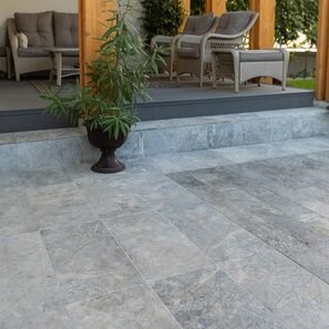 Marmo Grigio Tundra levigato, 61 x 30.5 x 1.5 cm