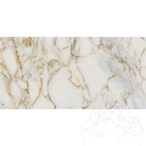 Marmura Arabescato Oro Polisata, 60 x 30 x 2 cm (traslucido)