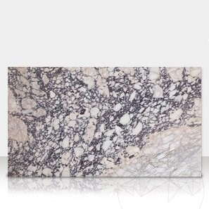 Arabescato Violet Marmo lucido 60 x 30 x 2 cm (traslucido)