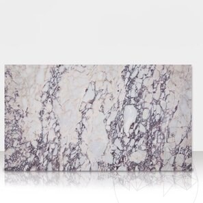 Arabescato Violet Marmo lucido 60 x 30 x 2 cm (traslucido)