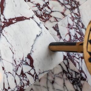 Arabescato Violet Marmo lucido 61 x 30.5 x 1 cm (traslucido)