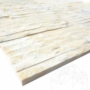 Marmura Catania Crema Rizata, 10 x 30 x 1,5 cm