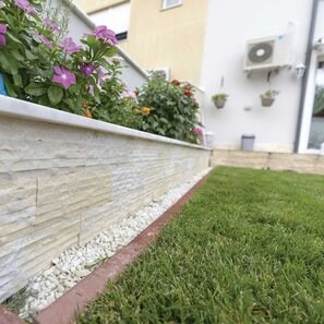 Marmura Catania Crema Rizata, 10 x 30 x 1,5 cm