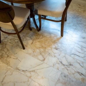 Arabescato Oro Marmo Lucido, 61 x 30.5 x 1 cm (Traslucido)