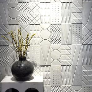 Forme geometriche New York Marmo, 15 x 30 cm