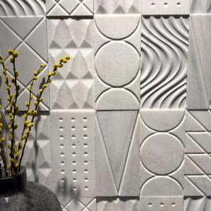 Forme geometriche New York Marmo, 15 x 30 cm