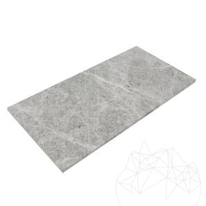 Marmo Grigio Tundra levigato, 61 x 30.5 x 1.5 cm