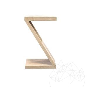 Tavolino da caffè Ziggy | Travertino classico