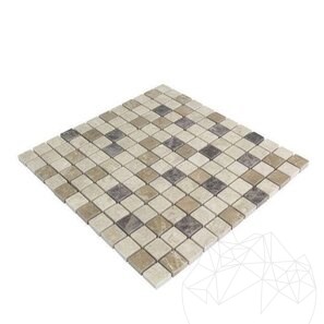 Mosaico Mix Marmo Polisata, 2,3 x 2,3 cm