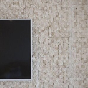 Mosaico Travertino Classico 3D Scapitat, 2,5 x 2,5 cm