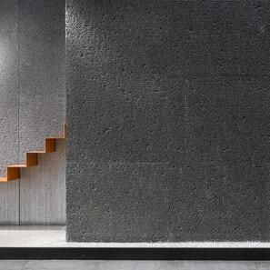 Lastra di Granito Native Black Lineal Extreme Dark Design 2CM
