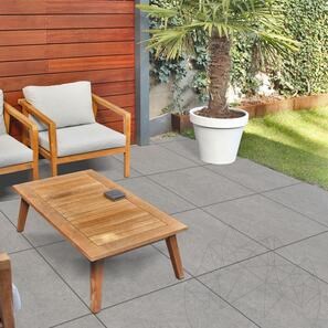 Pietra sinterizzata L'ALTRA PIETRA Portland Londra, 60 X 60 X 2 cm, R11 - Antiscivolo per uso esterno