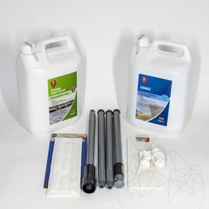 UVPROTECT Kit LTP - protegge facciate e recinzioni dai raggi solari